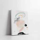 Işıltılı Geometrik Desenli Kanvas Tablo thumbnail 3