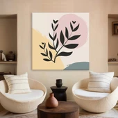 Çiçek Deseni Kanvas Tablo thumbnail 1