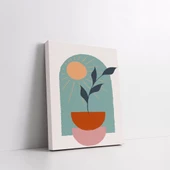 Yaprak Desenli Kanvas Tablo thumbnail 3