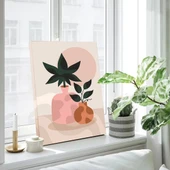 Yeşil Yapraklı Kanvas Tablo thumbnail 2