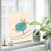 Minimal Art Çizgili Kanvas Tablo thumbnail 2