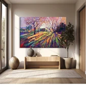 Yeşilin Tonları Kanvas Tablo thumbnail 1