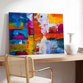 Görkemli Karışım Kanvas Tablo thumbnail 3