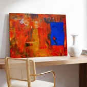 Şafak Vakti Kızıllığı Kanvas Tablo thumbnail 3