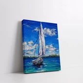 Deniz Yelkenleri Kanvas Tablo thumbnail 2