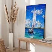 Deniz Yelkenleri Kanvas Tablo thumbnail 3