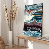 Mermerin Akışı Kanvas Tablo thumbnail 3