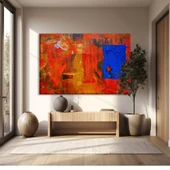 Şafak Vakti Kızıllığı Kanvas Tablo thumbnail 1