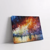 Gökkuşağı Yağmuru Kanvas Tablo thumbnail 2