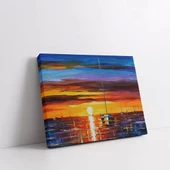 Günbatımı Yansımaları Kanvas Tablo thumbnail 2