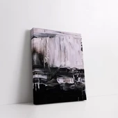 Beyazdan Siyaha Kanvas Tablo thumbnail 2