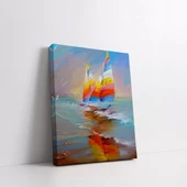 Günbatımı Yansımaları Kanvas Tablo thumbnail 2