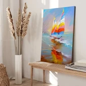 Günbatımı Yansımaları Kanvas Tablo thumbnail 3