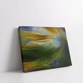 Yeşilin Huzur Veren Esintisi Kanvas Tablo thumbnail 2