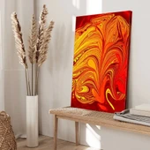 Alev Dalgaları Kanvas Tablo thumbnail 3