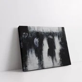 Siyah Beyazın Derinliği Kanvas Tablo thumbnail 2