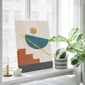 Geometrik Simetri Kanvas Tablo thumbnail 2