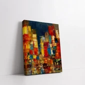 Şehir Yansımaları Kanvas Tablo thumbnail 2