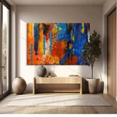 Yanardağın Öfkesi Kanvas Tablo thumbnail 1