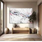 Modern Çizgilerin Zarafeti Kanvas Tablo thumbnail 1