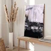 Beyazdan Siyaha Kanvas Tablo thumbnail 3