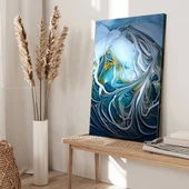 Derin Okyanus Esintisi Kanvas Tablo thumbnail 3
