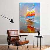 Günbatımı Yansımaları Kanvas Tablo thumbnail 1