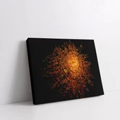 Gece Ateşi Kanvas Tablo thumbnail 2