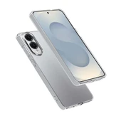 Gpack Samsung Galaxy S25 Edge uyumlu Kılıf Süper Silikon Kamera Korumalı Şeffaf thumbnail 3