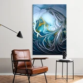 Derin Okyanus Esintisi Kanvas Tablo thumbnail 1