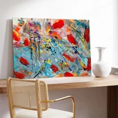 Baharın Renk Dansı Kanvas Tablo thumbnail 3