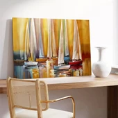 Yelkenli Serüven Kanvas Tablo thumbnail 3