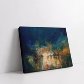 Mavi Yansımalar Kanvas Tablo thumbnail 2