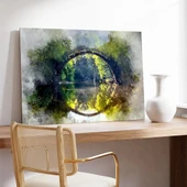 Ormanın Gizemi Kanvas Tablo thumbnail 3