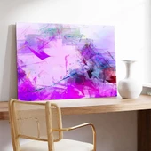 Mor Gezegen Kanvas Tablo thumbnail 3
