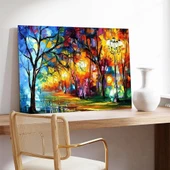 Gece Işıkları Kanvas Tablo thumbnail 3