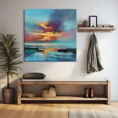 Günbatımı Sükuneti Kanvas Tablo thumbnail 1