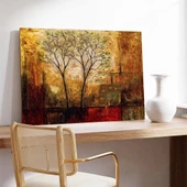 Dört Mevsim Ağacı Kanvas Tablo thumbnail 3