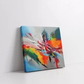 Vahşi Renklerin Dansı Kanvas Tablo thumbnail 3