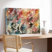Renk Fırtınası Kanvas Tablo thumbnail 3