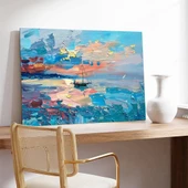 Kozmik Füzyon Kanvas Tablo thumbnail 3