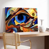 Gizemli Göz Kanvas Tablo thumbnail 3