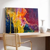 Renklerin Senfonisi Kanvas Tablo thumbnail 3