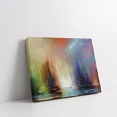 Sakin Sabahın Işıltısı Kanvas Tablo thumbnail 2