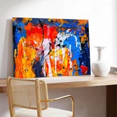 Canlılık Fışkıran Kanvas Tablo thumbnail 3