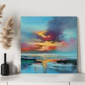 Günbatımı Sükuneti Kanvas Tablo thumbnail 3