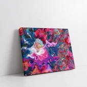 Psikedelik Akış Kanvas Tablo thumbnail 2