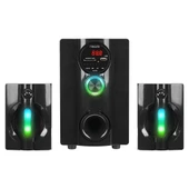 Mikado MD-95BT 20W Siyah Multimedya FM/BT/SD/USB Speaker Hoparlör 2+1 Ses Sistemi - 2