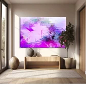 Mor Gezegen Kanvas Tablo thumbnail 1