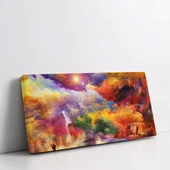 Galaktik Bulutlar Kanvas Tablo thumbnail 2